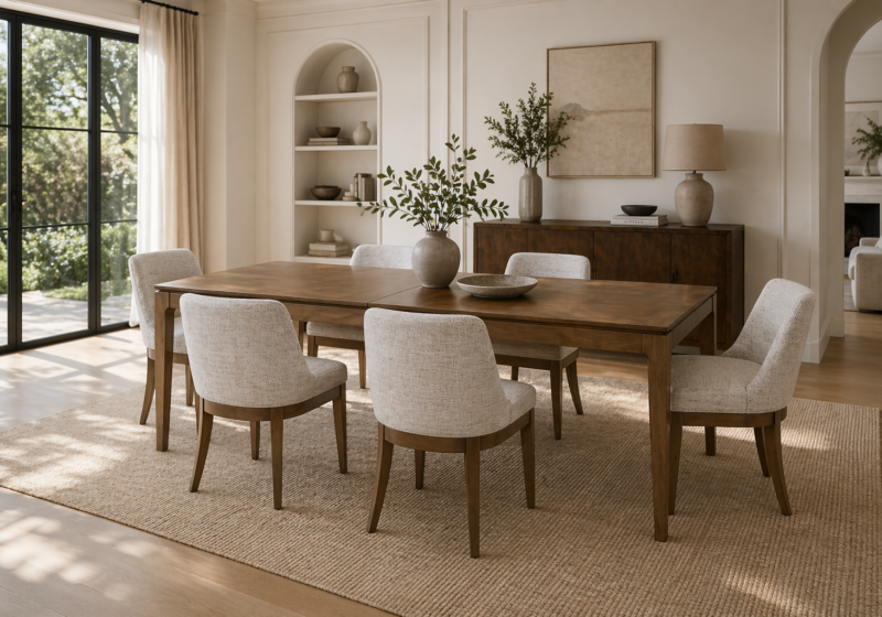 Salle à manger moderne et aérée : inspiration salle à manger