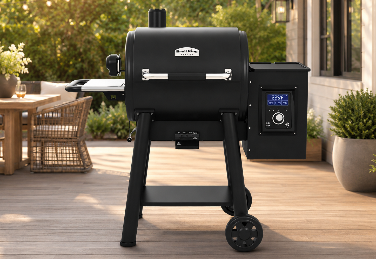 Gril Broil King sur patio ensoleillé : inspiration patio