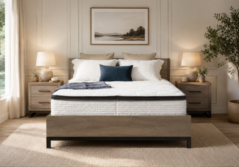 Chambre moderne et apaisante avec art : inspiration chambre