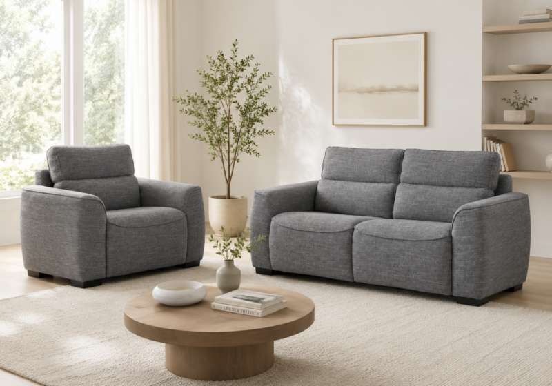 Salon lumineux au style minimaliste : inspiration salon