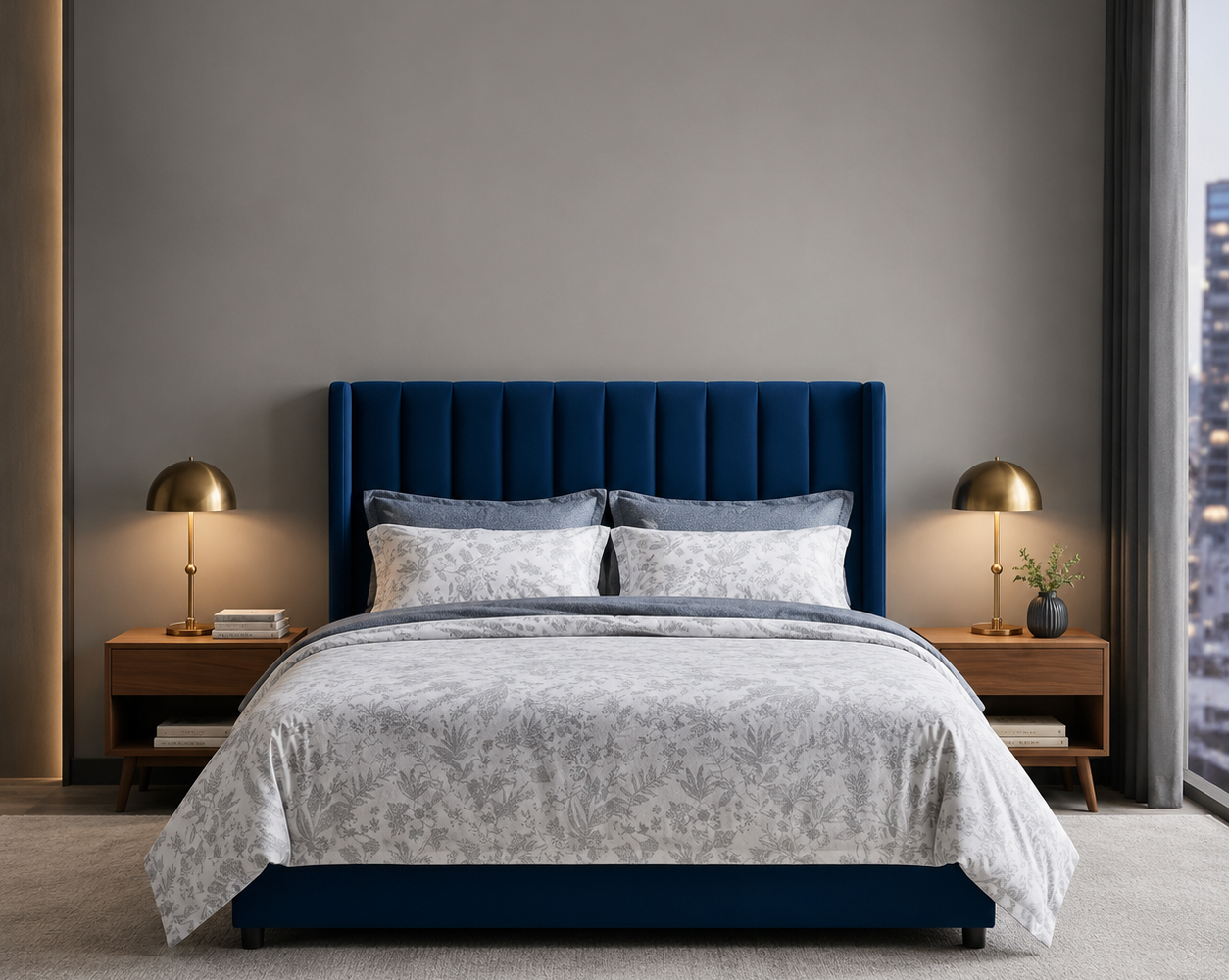 Chambre moderne et élégante avec vue : inspiration chambre