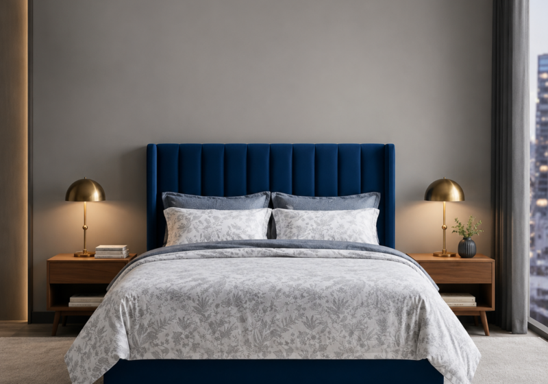Chambre moderne et élégante avec vue : inspiration chambre