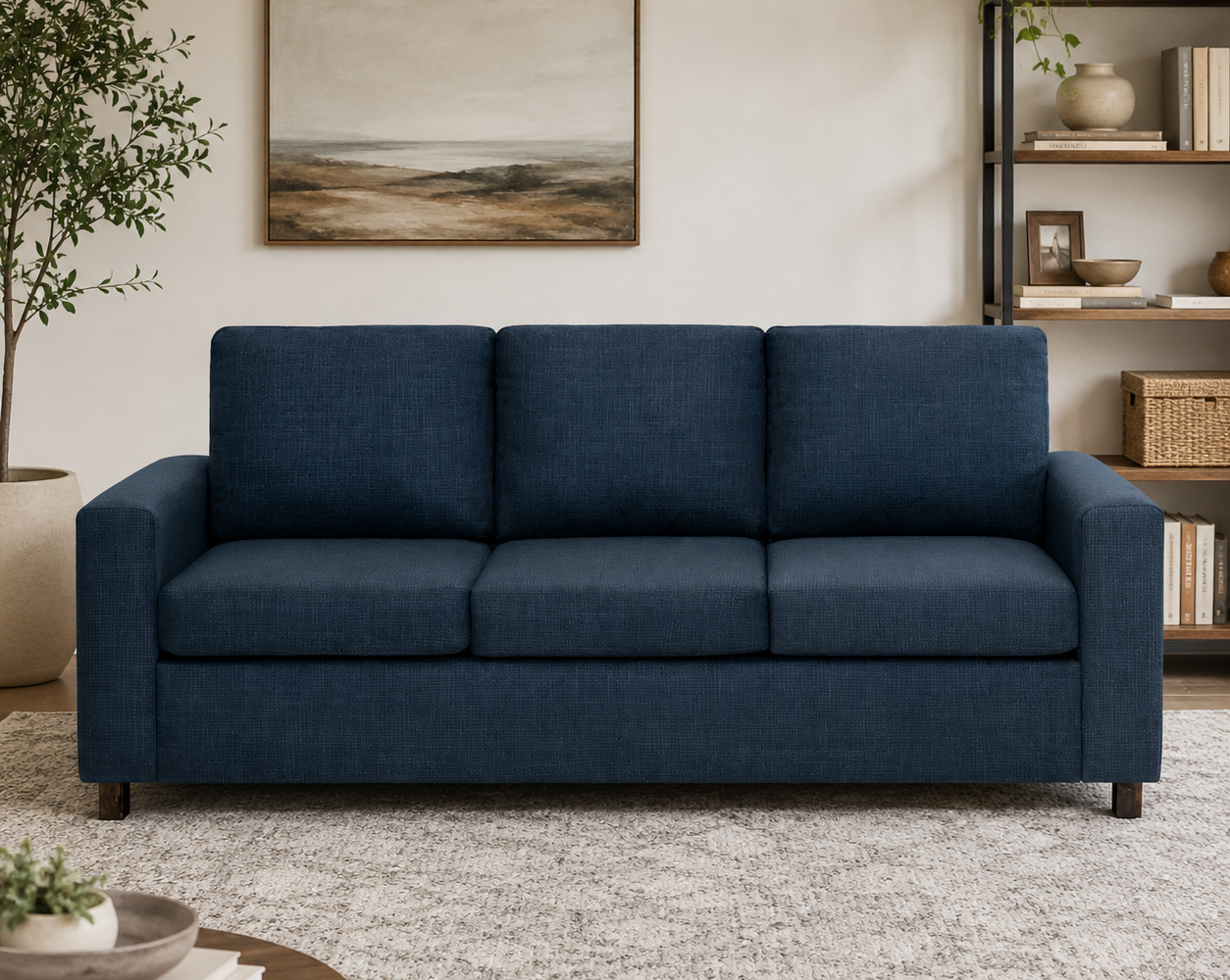Salon lumineux et minimaliste moderne : inspiration salon