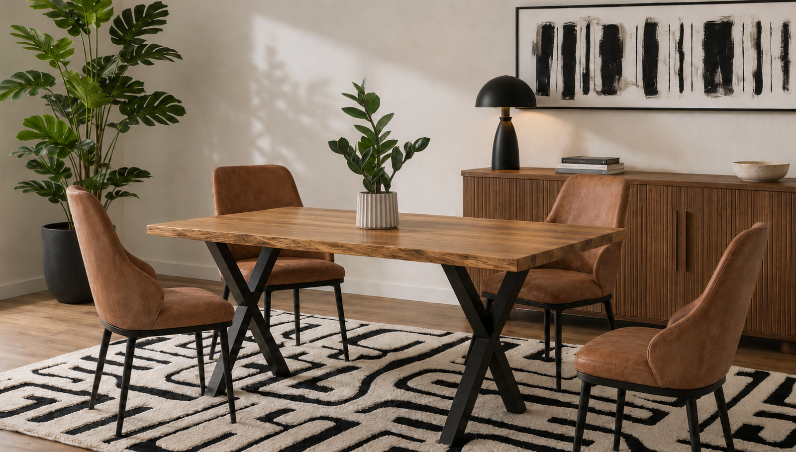 Salle à manger contemporaine et épurée : inspiration salle à manger