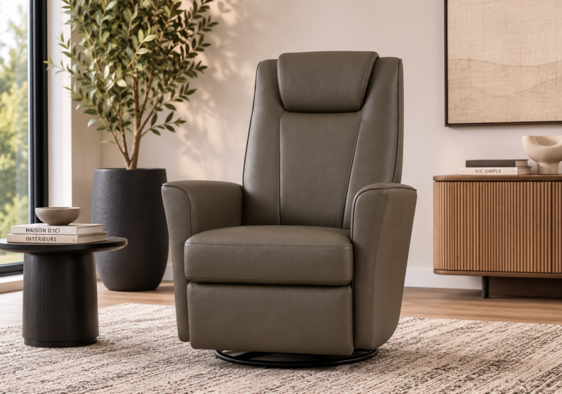 Chaise moderne dans un salon épuré : inspiration salon