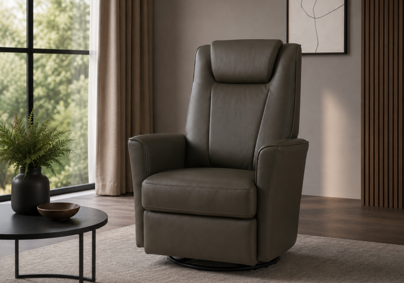 Salon moderne et épuré avec fauteuil : inspiration salon