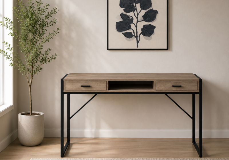 Coin bureau moderne et lumineux : inspiration bureau
