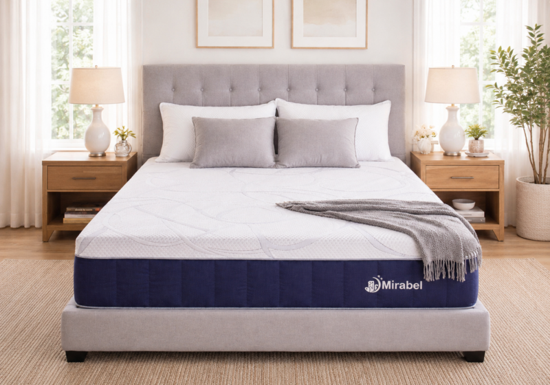 Chambre moderne et lumineuse avec lit élégant : inspiration chambre