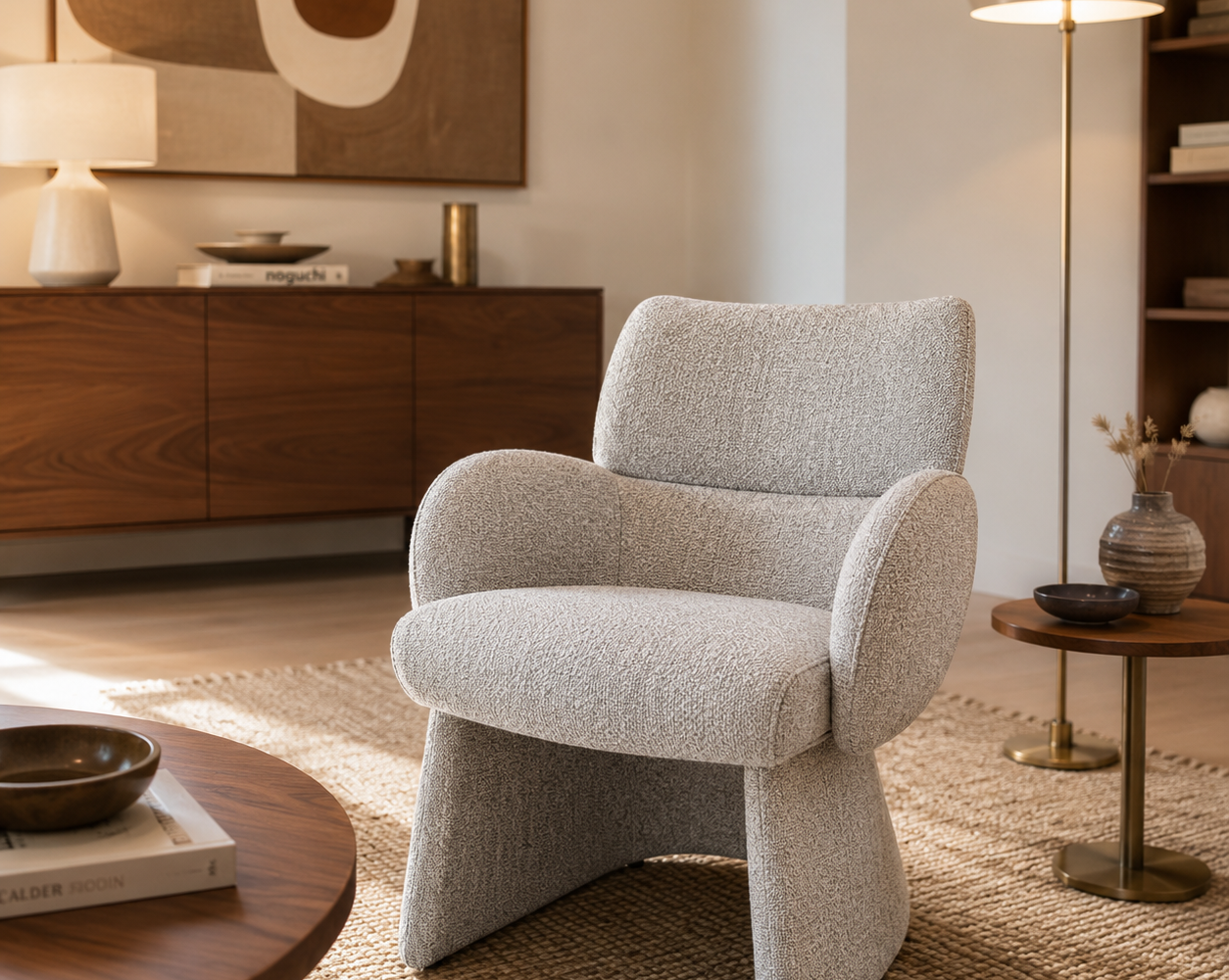 Salon moderne et calme minimaliste : inspiration salon