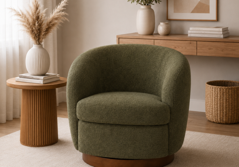 Coin salon scandinave épuré et chaleureux : inspiration salon