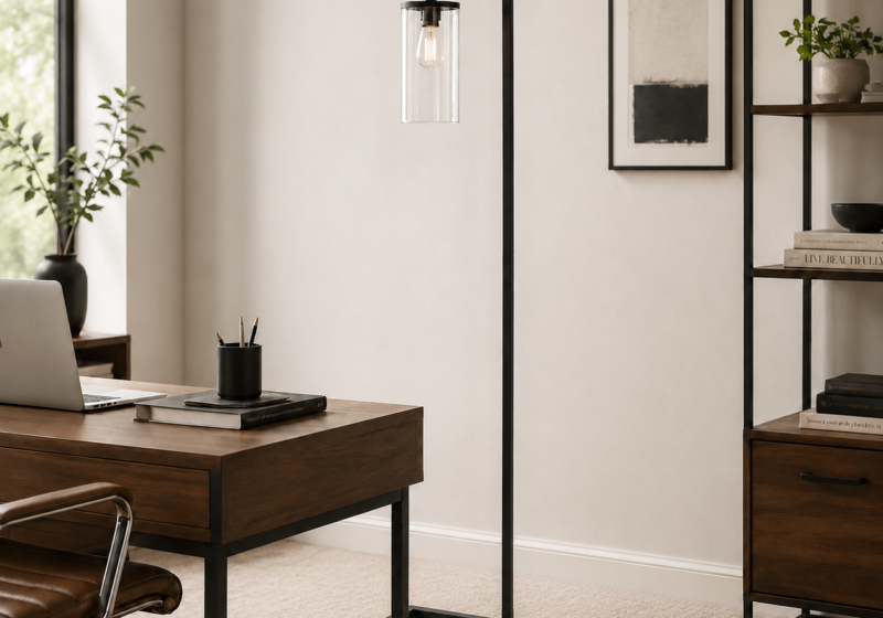 Espace de travail moderne et minimaliste : inspiration bureau