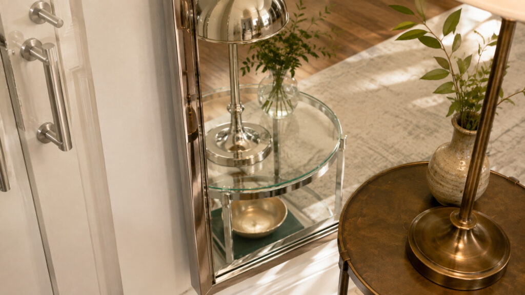 Chrome, nickel ou bronze : quel métal va avec votre décor? – mobilier, lumière et couleurs