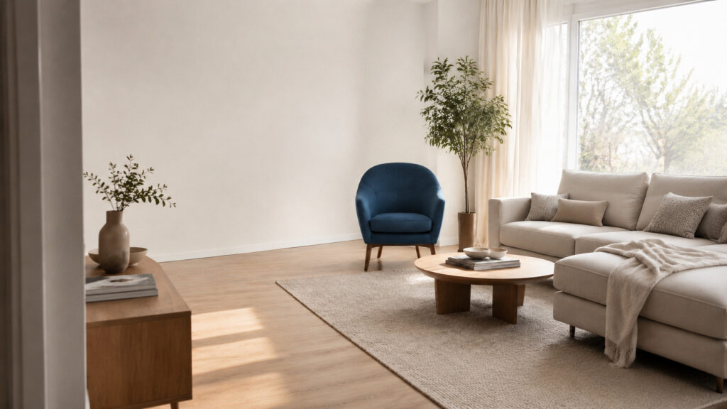Le bleu en décoration : une touche fraîche sans refaire toute la pièce : mobilier, lumière et couleurs