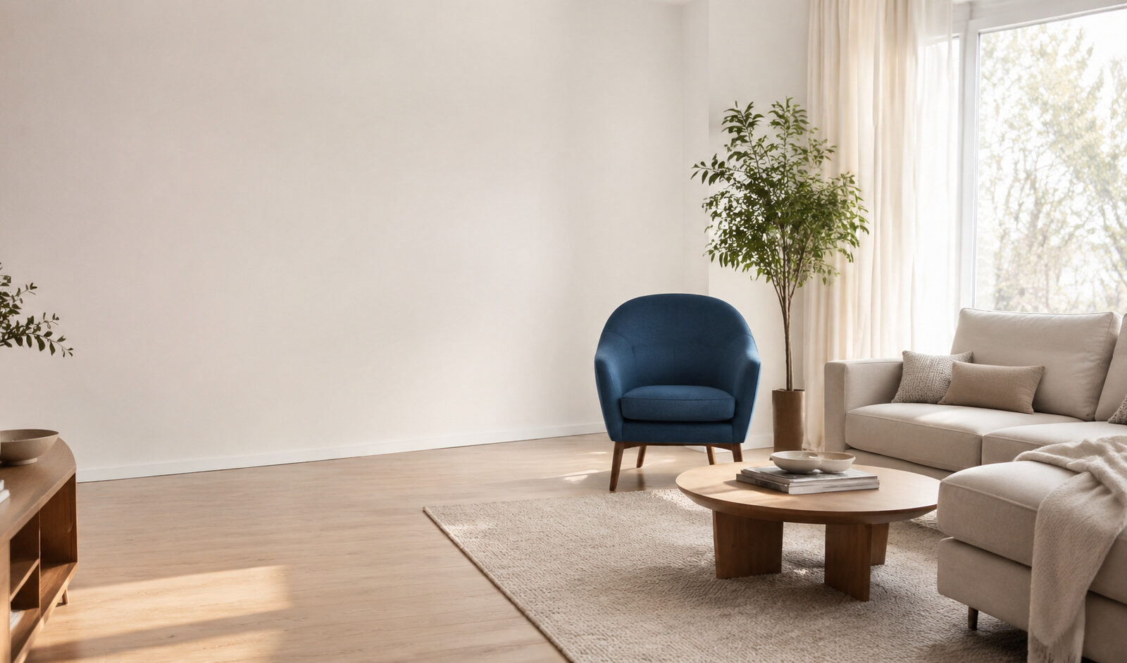 Le bleu en décoration : une touche fraîche sans refaire toute la pièce