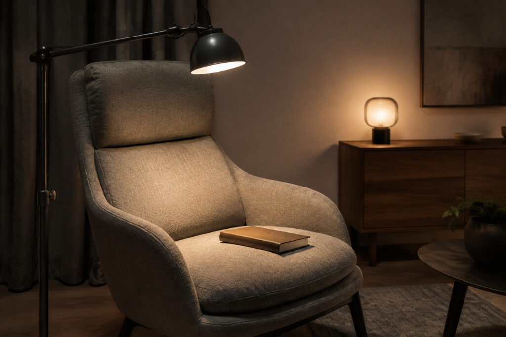 Superposer les sources de lumière dans un décor contemporain : vue d’ensemble