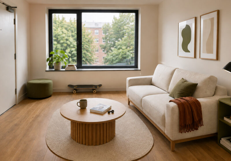 Canapé courbe dans un petit salon : bonne ou mauvaise idée?, inspiration petit espace