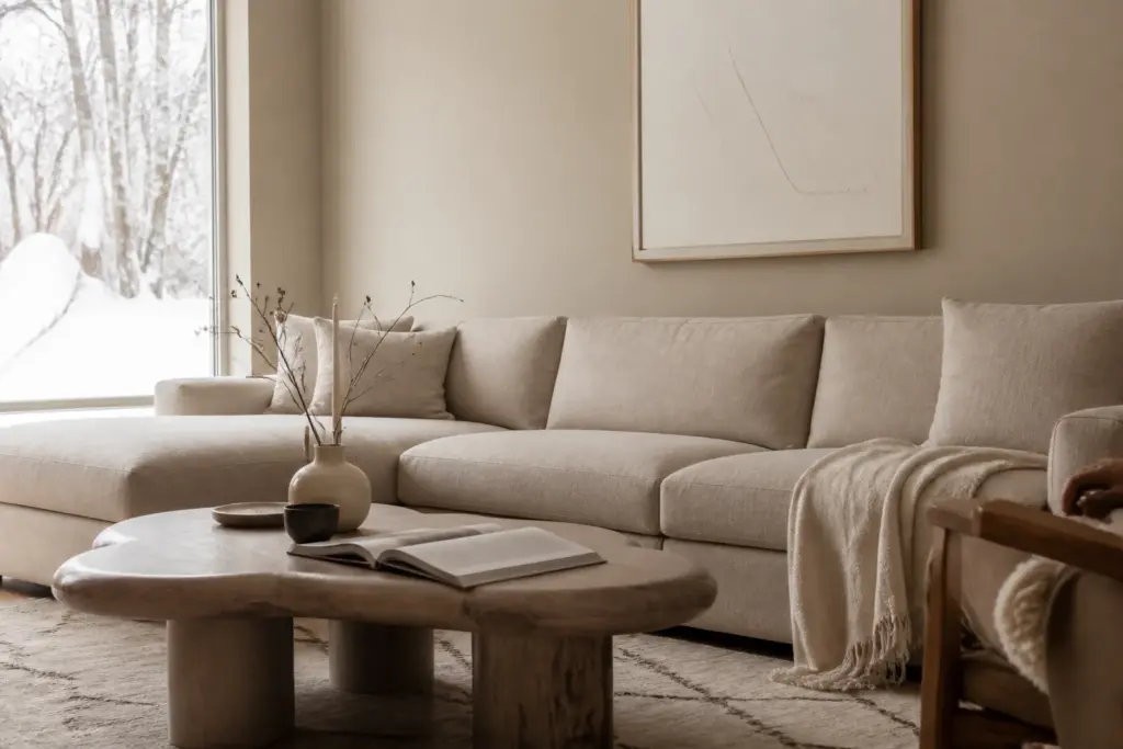 Satin : un jaune-beige assez neutre pour peindre toute la maison ? – vue d’ensemble