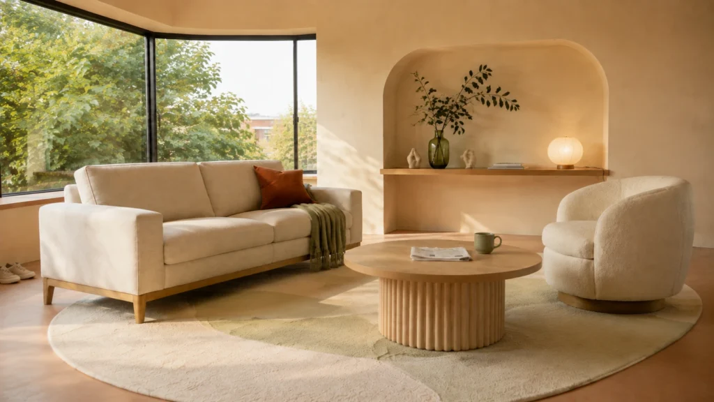 Votre table basse n’a pas besoin de trois livres beige : le détail inattendu qui change tout : mobilier, lumière et couleurs